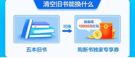  支付宝专享 旧书换新书抽奖送花呗还免单 花呗知识 第1张