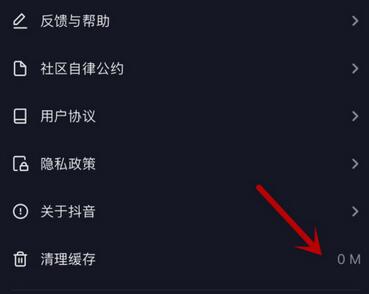 抖音使用技巧 手机清理抖音视频缓存方法