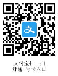 支付宝1号卡入口