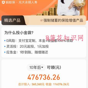 什么是支付宝小金袋 支付宝小金袋靠谱吗