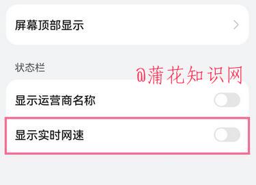 鸿蒙系统知识 鸿蒙系统怎么显示实时网速.jpg