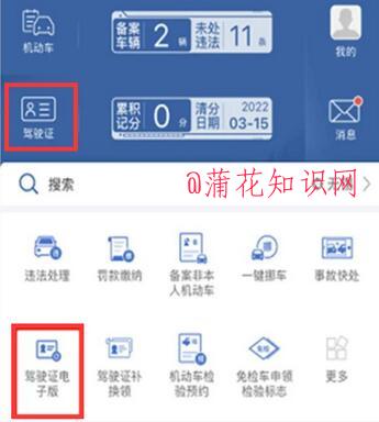手机电子驾照在哪查看 电子驾照怎么申请
