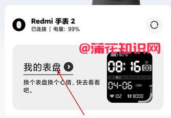 红米手表知识 红米手表怎么设置表盘样式