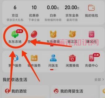 京东使用知识 手机京东在哪查看京东农场.jpg 京东使用知识 手机京东在哪查看京东农场 京东知识 第1张