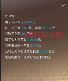 饿了么使用知识 饿了么22年度账单怎么看 