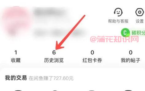 闲鱼使用知识 闲鱼历史浏览记录在哪查看